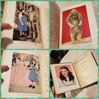 VTG The Wizard of Oz L FRANK BAUM UK Foreign MGM FILM EDITION JUDY GARLAND BOOK 3