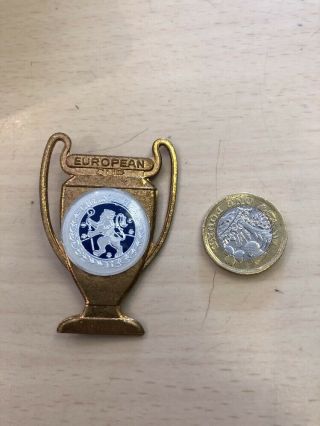 Classic Vintage Chelsea Badge By P&g Sports P G European Cup