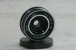 Industar 69 2.  8/28 M39 F/2.  8 28mm Wide Aangle Russian Vintage Lens