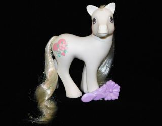 My Little Pony G1 Bridal Beauty & Brush Vintage Wedding Bride Mlp 1991 Hasbro
