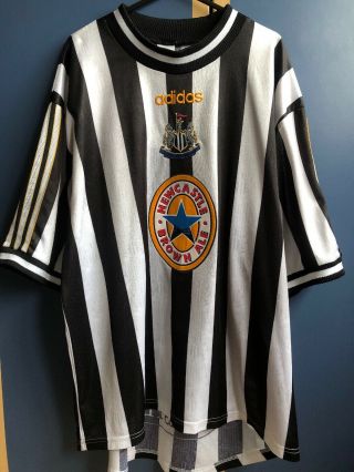Vintage Newcastle United Football Shirt Size Xl In
