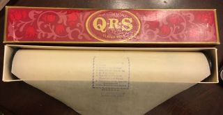Vintage Qrs Player Piano Roll.  People Will Say Were In Love & 4 Additional Songs