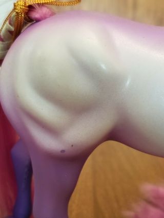 FANTASY FILLIES Jewel Unicorn Horse Pony Vintage Empire Toys Pink Purple 1995 5