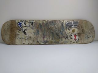 Rare Signed Tony Hawk Zorlac Skateboard Vintage 1999