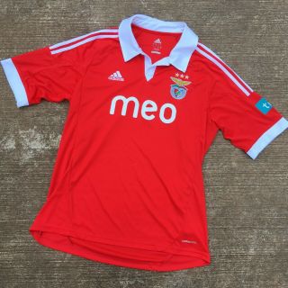 Adidas Benfica Vintage 2012/13 Home Shirt Football Jersey Red Large