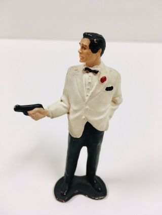 Vintage 1964 James Bond 007 Action Figure Sean Connery Goldfinger Gilbert Toy