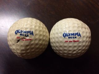 2 Vintage Hogan Golf Balls - 