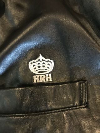 Hard Rock Cafe Hotel Las Vegas • Vintage • Leather Jacket Blazer Coat • Size Xxl