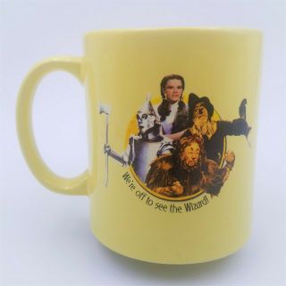 The Wizard of Oz Tin Man Pastel Yellow Coffee Tea Cup Mug TM & Turner Vintage 2