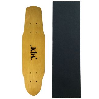 Vintage Mpi Old School Skateboard Deck Kicktail Cruiser 6.  5 " X 25.  25 ",  Griptape