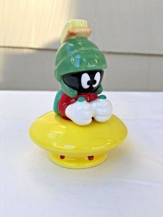Vintage 1994 Marvin The Martian Spaceship Salt And Pepper Shakers - Looney Tunes