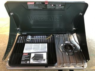 Vintage Coleman Propane Grill Stove Camping Fold - Out Grill Model 9921 /