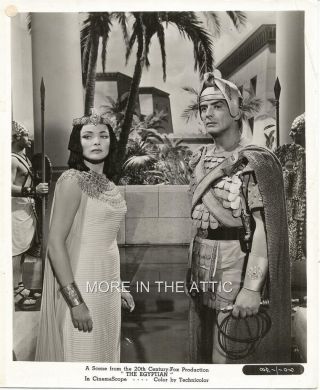 Gene Tierney Victor Mature Vintage Fox Film Still To The Egyptian