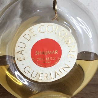 Vintage Guerlain Shalimar Eau De Cologne Fragrance France 6.  8 Fl.  Oz 40 Full 2