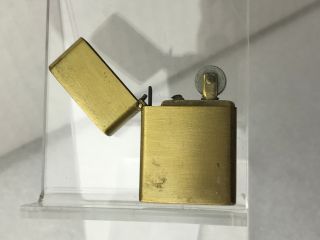 Vintage Minix Miniature Brass Cigarette Lighter Made In Japan