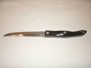 Vintage Cutco Full Tang Serrated Trimmer Knife 1721 4 13/16 Inch Blade