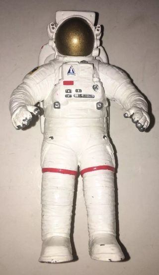 Vintage Nasa Astronaut Usa Plastic Pvc Figure Space Spaceman Toy