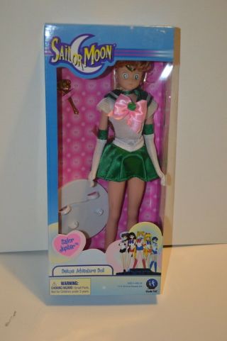 Irwin Toy Sailor Moon 12 " Sailor Jupiter Deluxe Adventure Doll 2001 Mib