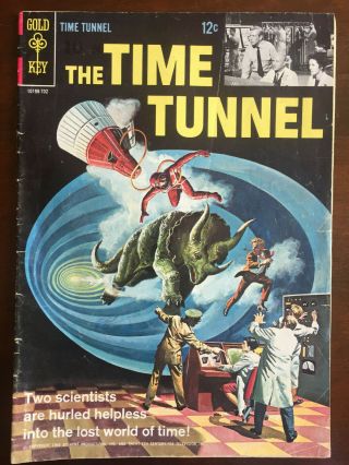 Vintage The Time Tunnel 1966 Gold Key Comics Kent Productions