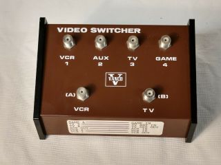 Vintage Vanco Vcs - 1 Video Switcher