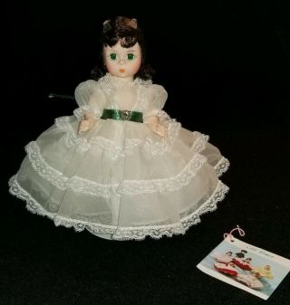 Vintage Madame Alexander 8 " Scarlett 425 Doll,  Box Gone With The Wind