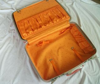 Vtg SAMSONITE Silhouette Suitcase Retro Orange Luggage - Set available 3
