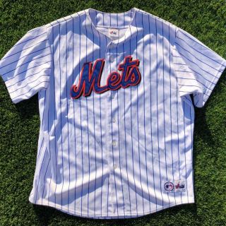 Rare Vtg Majestic York Mets Pedro Martinez 45 Stitched Baseball Jersey 2xl