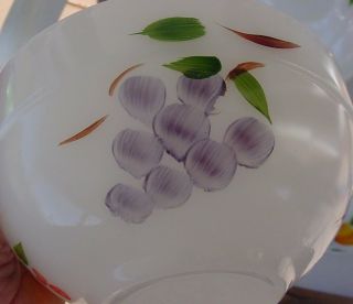Fire King Vintage Glass Mixing Bowls Set of 3 Fruit Design 5