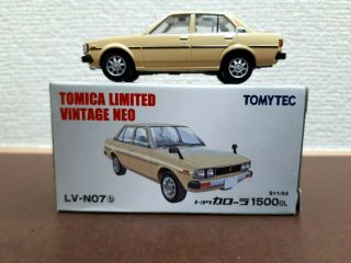 Tomytec Tomica Limited Vintage Neo Lv - N07b Toyota Corolla 1500 Gl