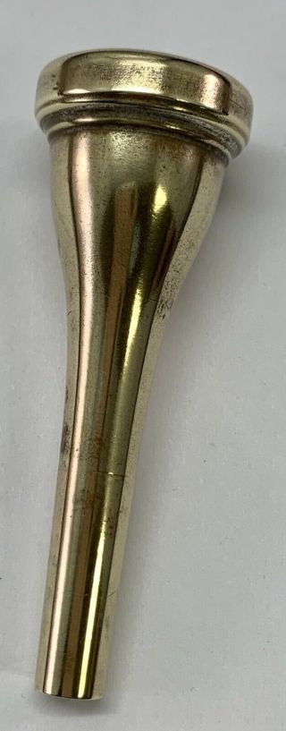 Vintage French Horn Gold Tone Mouthpiece - Unbranded