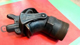 Vintage - Syraco Cast Iron - Brass - Oil Molasses - Lockin Gate Valve 2 "