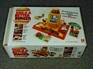 Vintage Build A Better Burger Game
