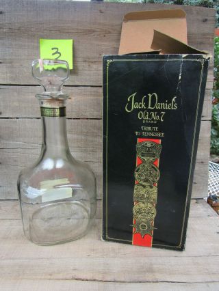 Vintage Jack Daniels Tribute To Tennessee Bottle