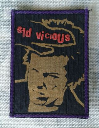 SEX PISTOLS patches x9 vintage 098 Sid Vicious 2