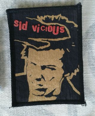 SEX PISTOLS patches x9 vintage 098 Sid Vicious 3