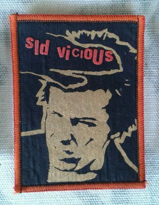 SEX PISTOLS patches x9 vintage 098 Sid Vicious 4
