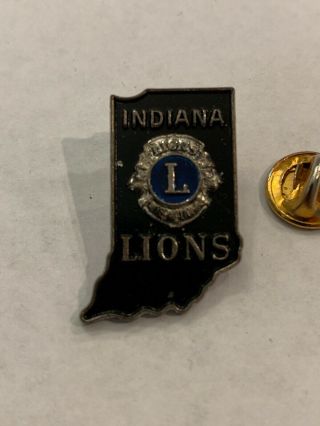 Vintage 1966 Indiana Lions Club Pin