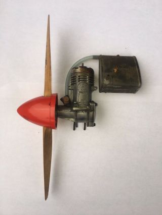 Vintage Fox.  35 Stunt Control Line U/control Model Airplane Engine 35