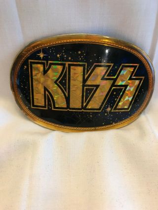 Vintage 1977 Pacifica Kiss Belt Buckle