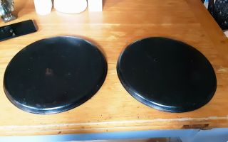 Vintage Japanese Hand Painted Paper Mache Serving Tray Platters 7