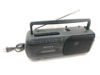 Vintage Sony Cfm - 155 Radio Cassette - Corder