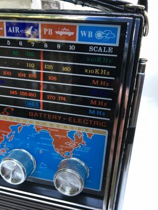 Vintage Sublime Instant Sound Multiband AM FM AIR SP PB - WB Shortwave Radio 3