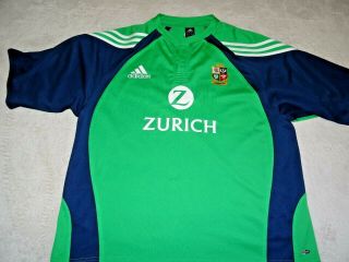 British Lions Rugby Union Shirt Away Vintage Zealand 2005 Size Xxl 2xl