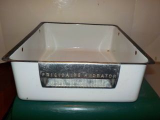 Frigidaire Hydrator Slide Tray Drawer Vintage Size 11.  5 By 4.  25 By 13.  25