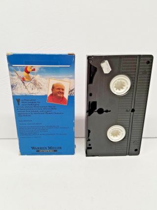 Steeps Leaps & Powder VHS Warren Miller Classic Vintage 1988 Ski Video 4