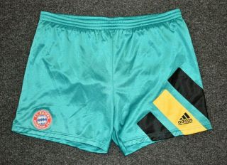 Adidas Equipment Bayern Munich Away Football Shorts 1993 - 95 Vintage Retro 34 " M