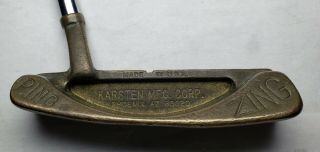 Vintage Ping Karsten Zing Putter - 35 1/2 " - Right Handed