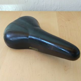 Vintage Leather Avocet Touring Ii 2 Saddle Seat Randonneur Bike Made In Italy