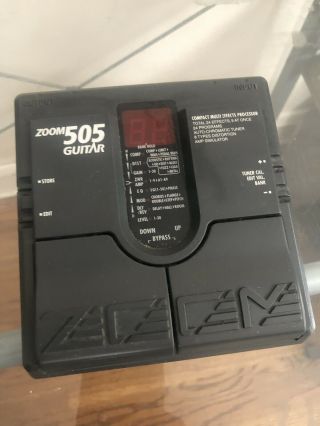 Vintage Zoom 505 Guitar Compact Multi Effects Processor