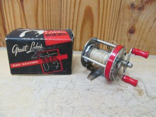 Vintage Great Lakes S - 30 Bait Casting Fishing Reel